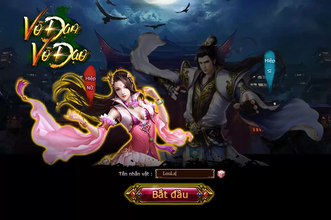 Webgame Võ Đạo Offline - Việt Hóa - GM - LAN - LouLx Game-LouLx Game