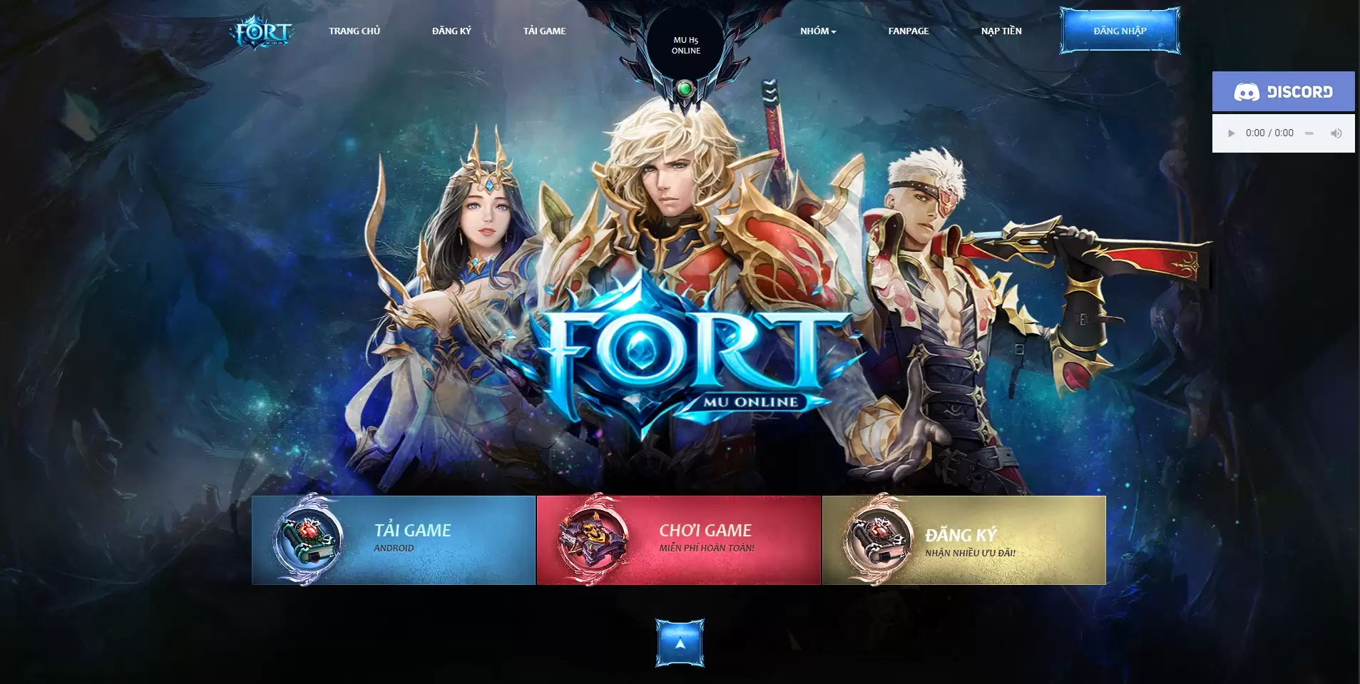 Mu Huyền Thoại H5 Fort Online - Thương Mại - Website User - Admin - Giftcode - Nạp Thẻ - LouLx Game-LouLx Game