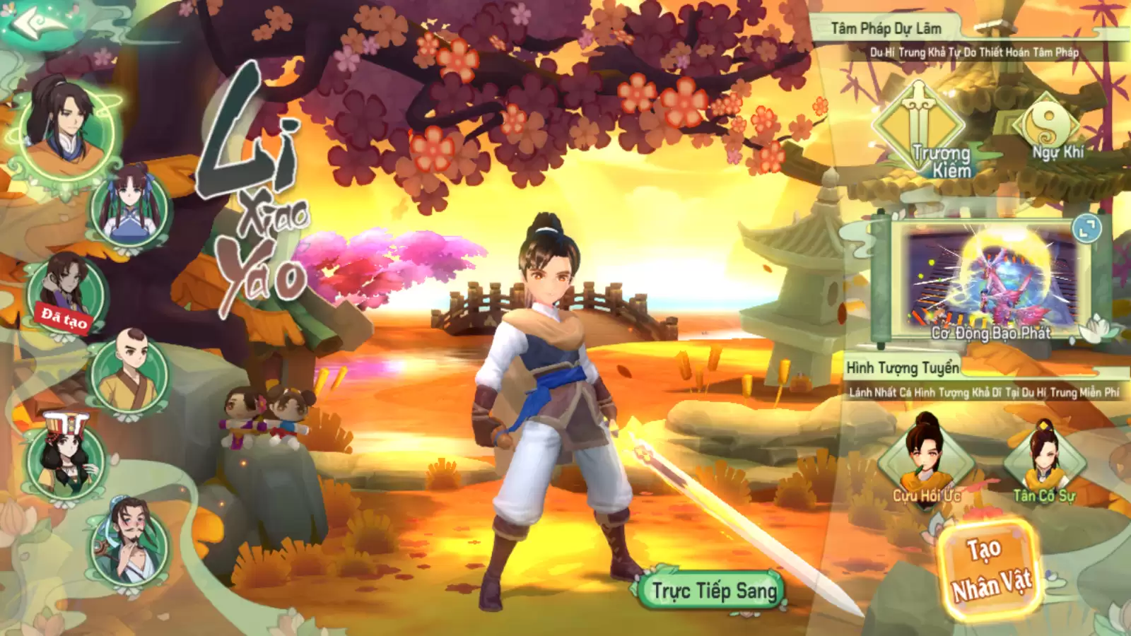 Source Code Game Mobile [ Tiên Kiếm Kỳ Hiệp Truyện 3D ] - LouLx Game-LouLx Game