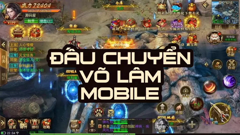 Đấu Chuyển Võ Lâm Mobile - Online - China - Máy Chủ Win - Tool GM - Hướng Dẫn Cài Đặt Online - LouLx Game-LouLx Game