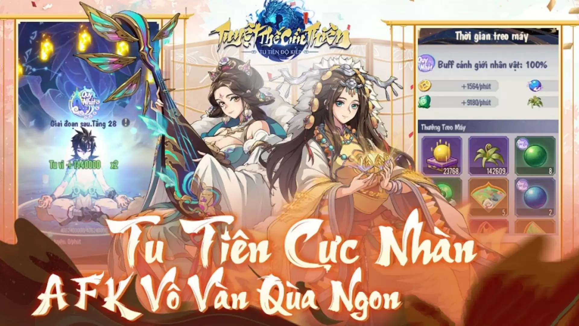 Tuyệt Thế Cửu Thiên Mobile Offline - Android/iOS - Việt Hóa - GM - LAN - LouLx Game-LouLx Game